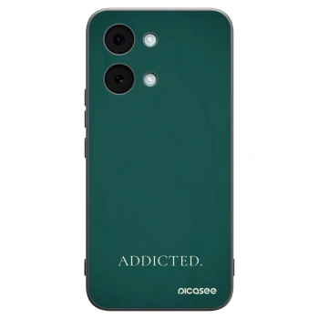 Picasee silikonowe czarne etui na Xiaomi Poco X8 Pro Max - Addicted