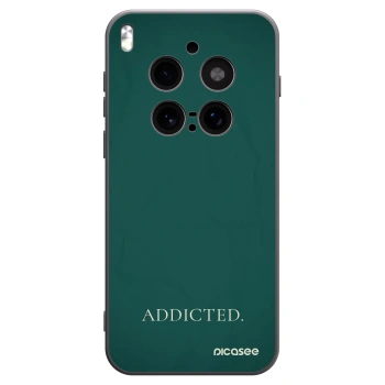 Picasee silikonowe czarne etui na Vivo X300 Pro - Addicted