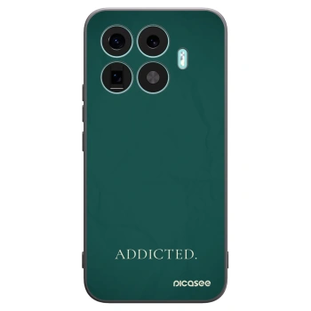 Picasee silikonowe czarne etui na Xiaomi 17T Pro - Addicted