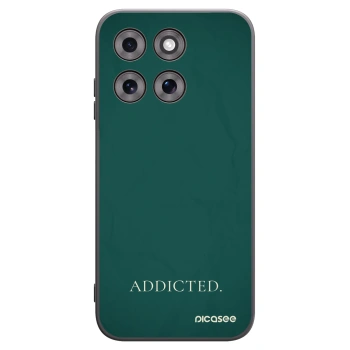 Picasee silikonowe czarne etui na Motorola Moto G77 - Addicted