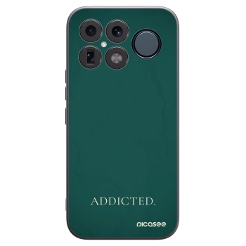 Picasee silikonowe czarne etui na Xiaomi Poco F8 Ultra - Addicted