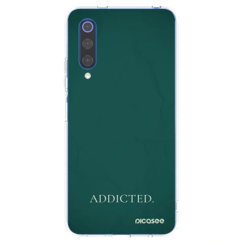 Picasee silikonowe przeźroczyste etui na Xiaomi Mi 9 SE - Addicted