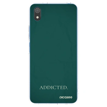 Picasee silikonowe przeźroczyste etui na Xiaomi Redmi 7A - Addicted