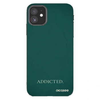 Picasee silikonowe przeźroczyste etui na Apple iPhone 11 - Addicted
