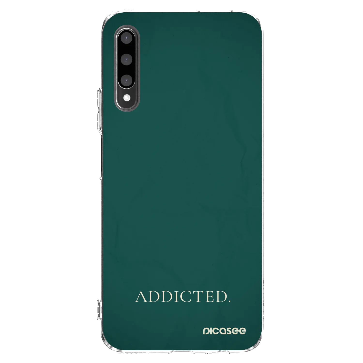 Picasee silikonowe przeźroczyste etui na Honor 9X Pro - Addicted
