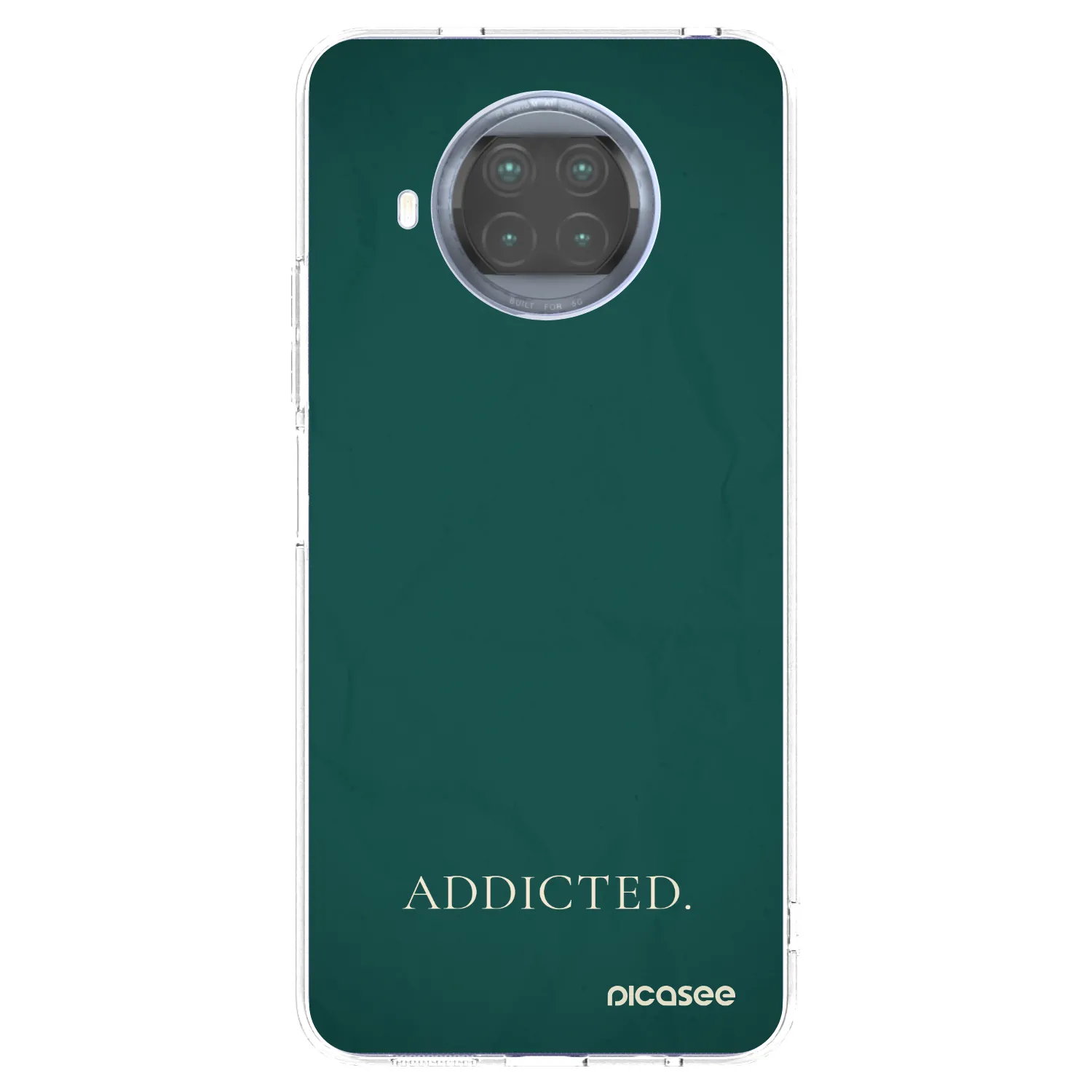 Picasee silikonowe przeźroczyste etui na Xiaomi Mi 10T Lite - Addicted