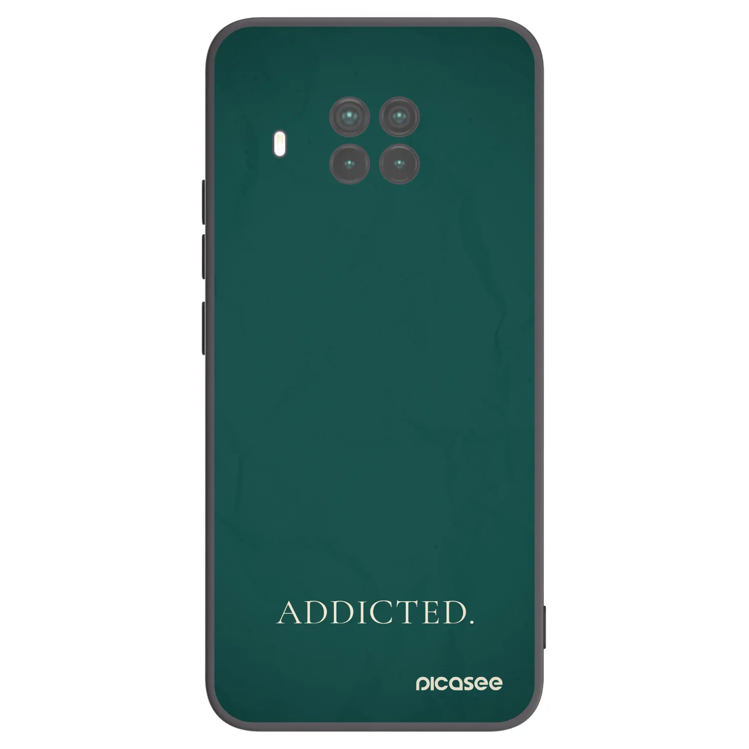 Picasee silikonowe czarne etui na Xiaomi Mi 10T Lite - Addicted