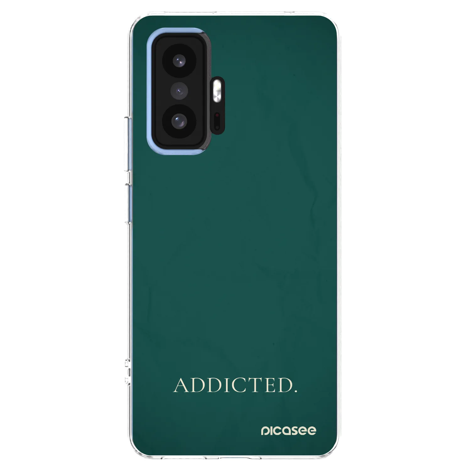 Picasee silikonowe przeźroczyste etui na Xiaomi 11T Pro - Addicted