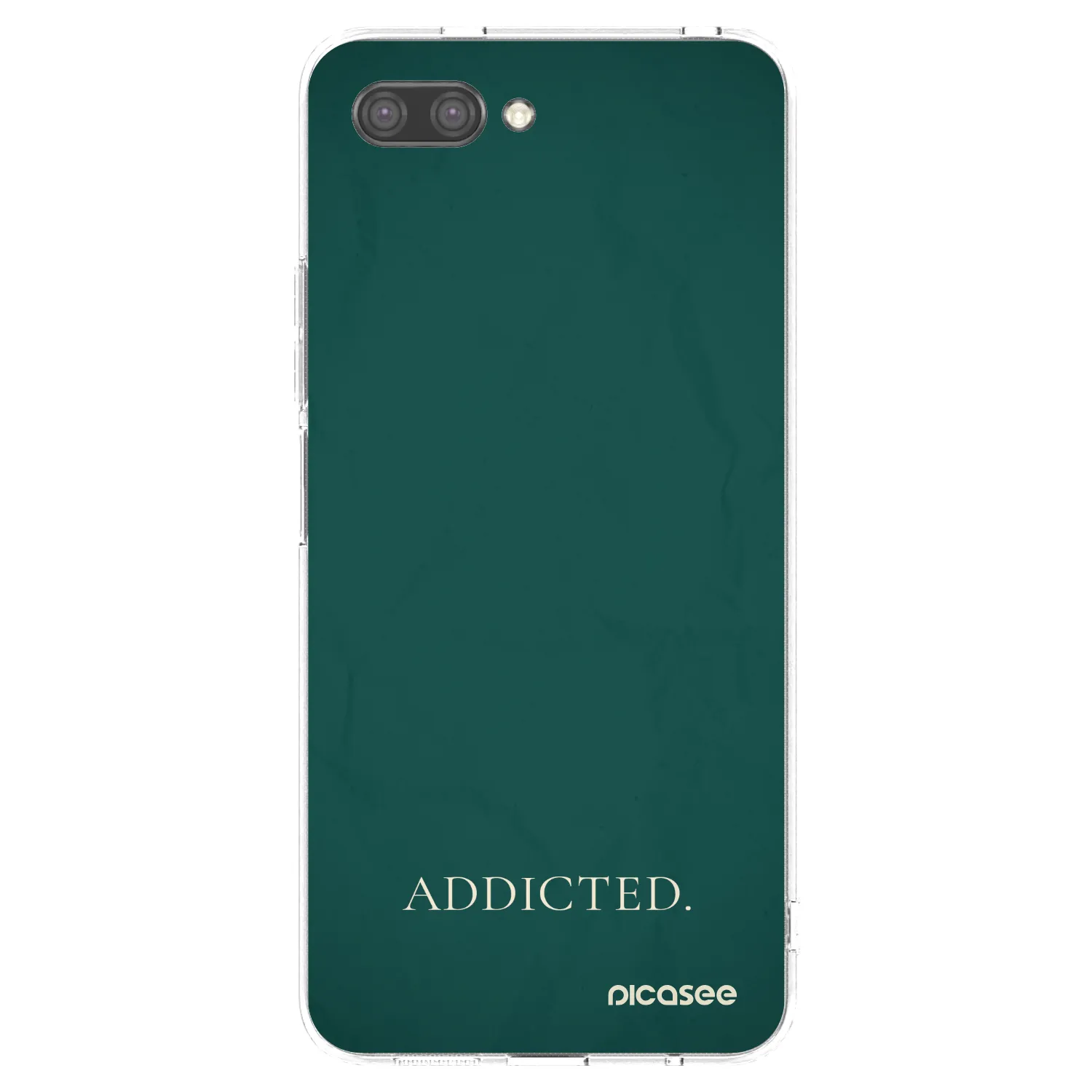 Picasee silikonowe przeźroczyste etui na Honor 10 - Addicted