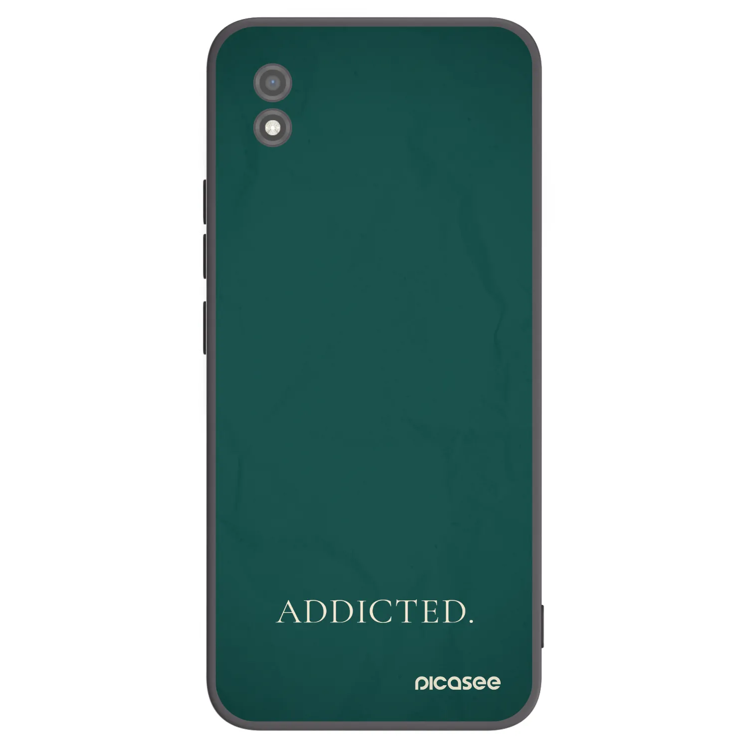 Picasee silikonowe czarne etui na Realme C11 (2021) - Addicted