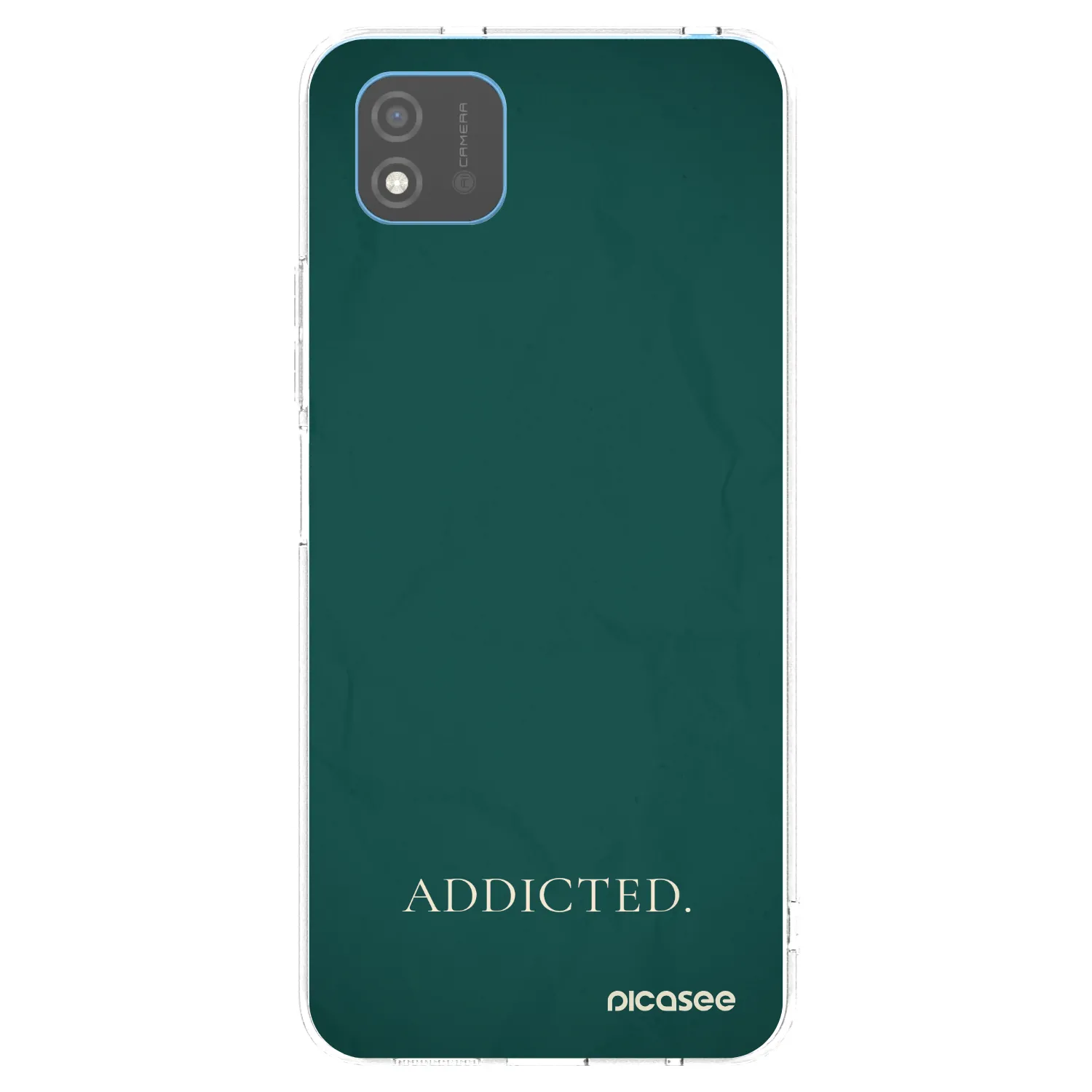Picasee silikonowe przeźroczyste etui na Realme C11 (2021) - Addicted