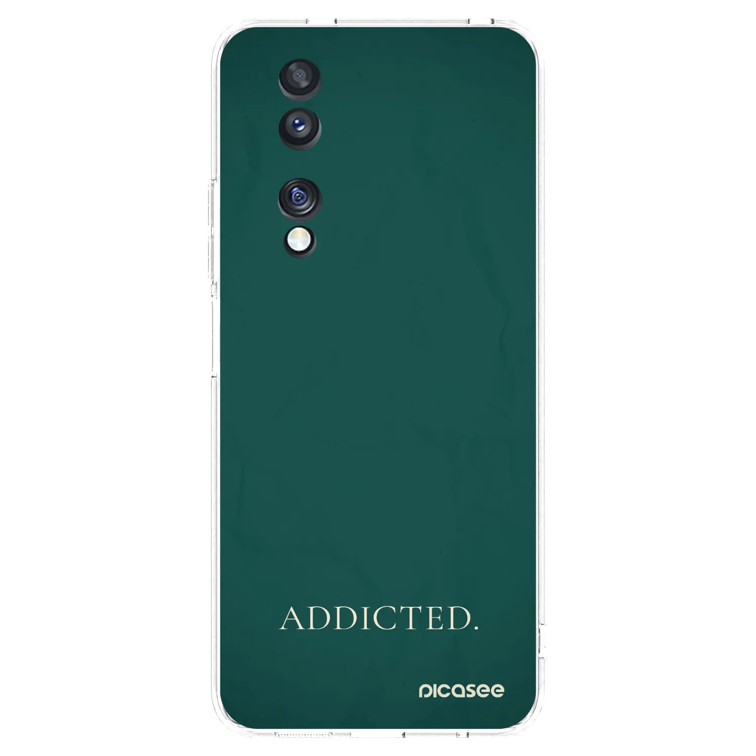 Picasee silikonowe przeźroczyste etui na Honor 70 - Addicted