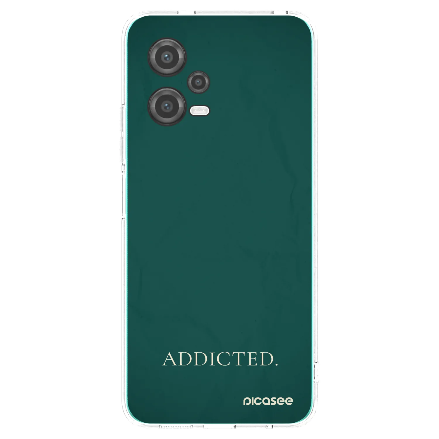 Picasee silikonowe przeźroczyste etui na Xiaomi Poco X5 - Addicted
