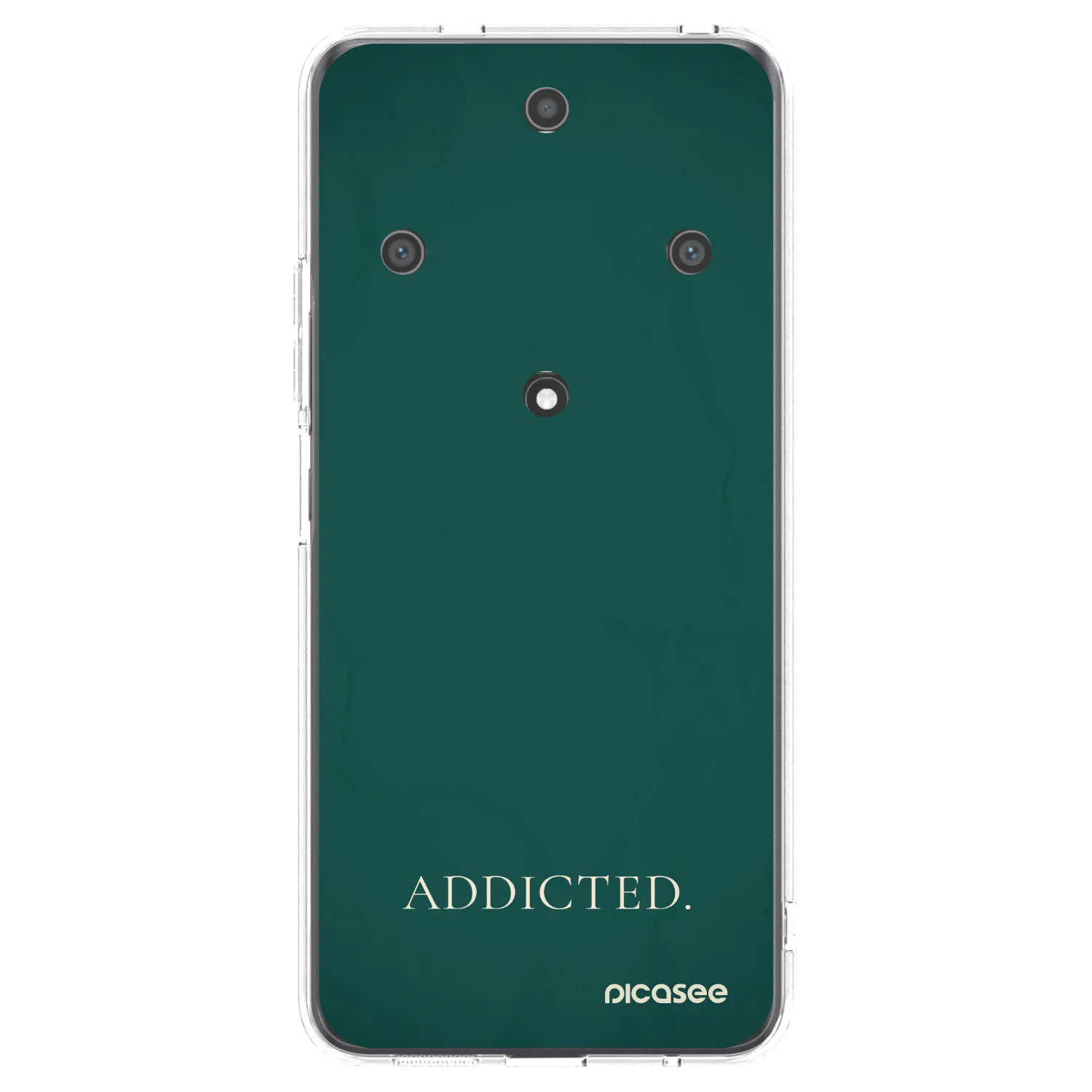 Picasee silikonowe przeźroczyste etui na Honor Magic5 Lite 5G - Addicted