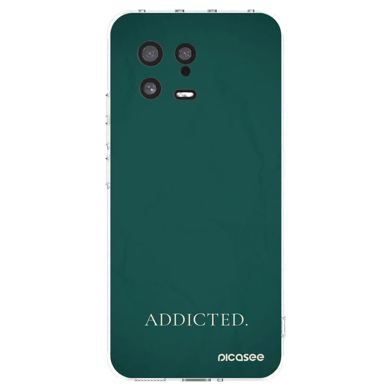 Picasee silikonowe przeźroczyste etui na Xiaomi 13 - Addicted