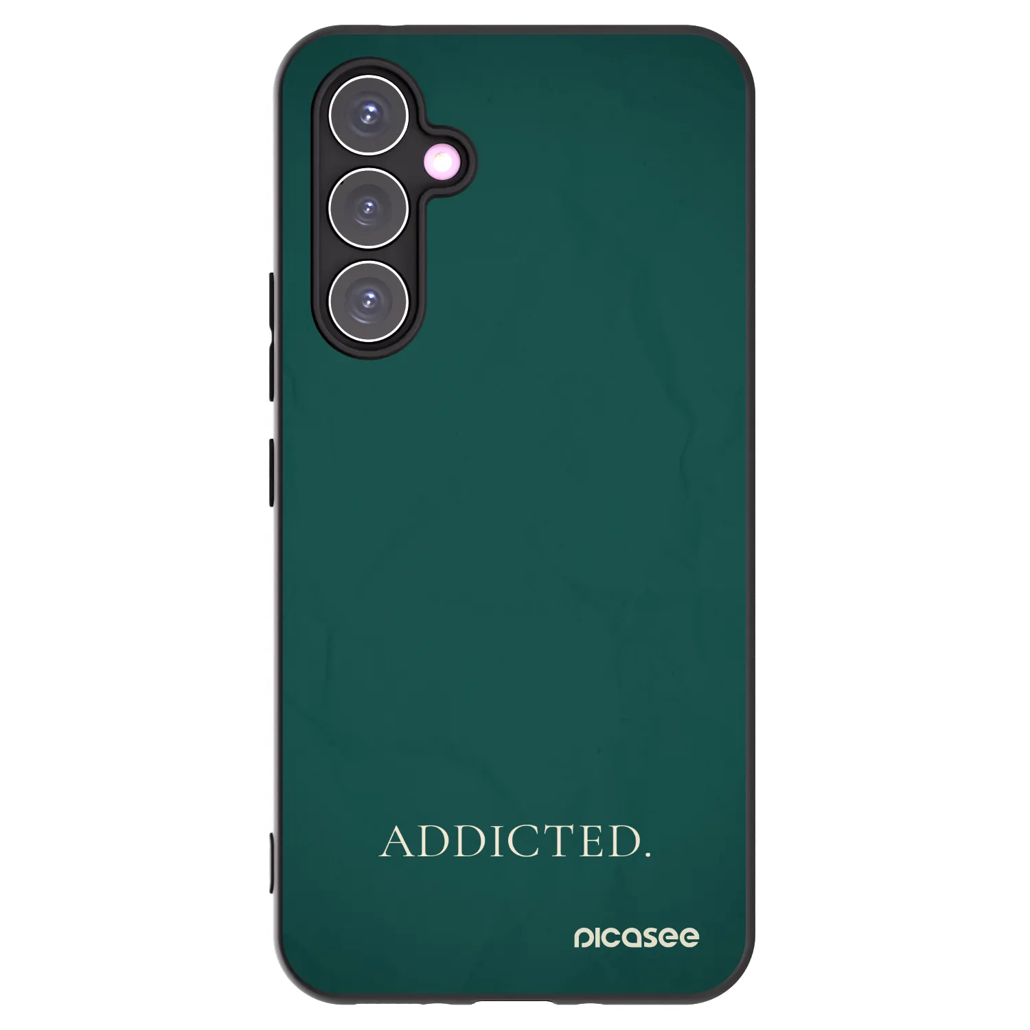 Picasee silikonowe czarne etui na Samsung Galaxy A54 5G A546B - Addicted