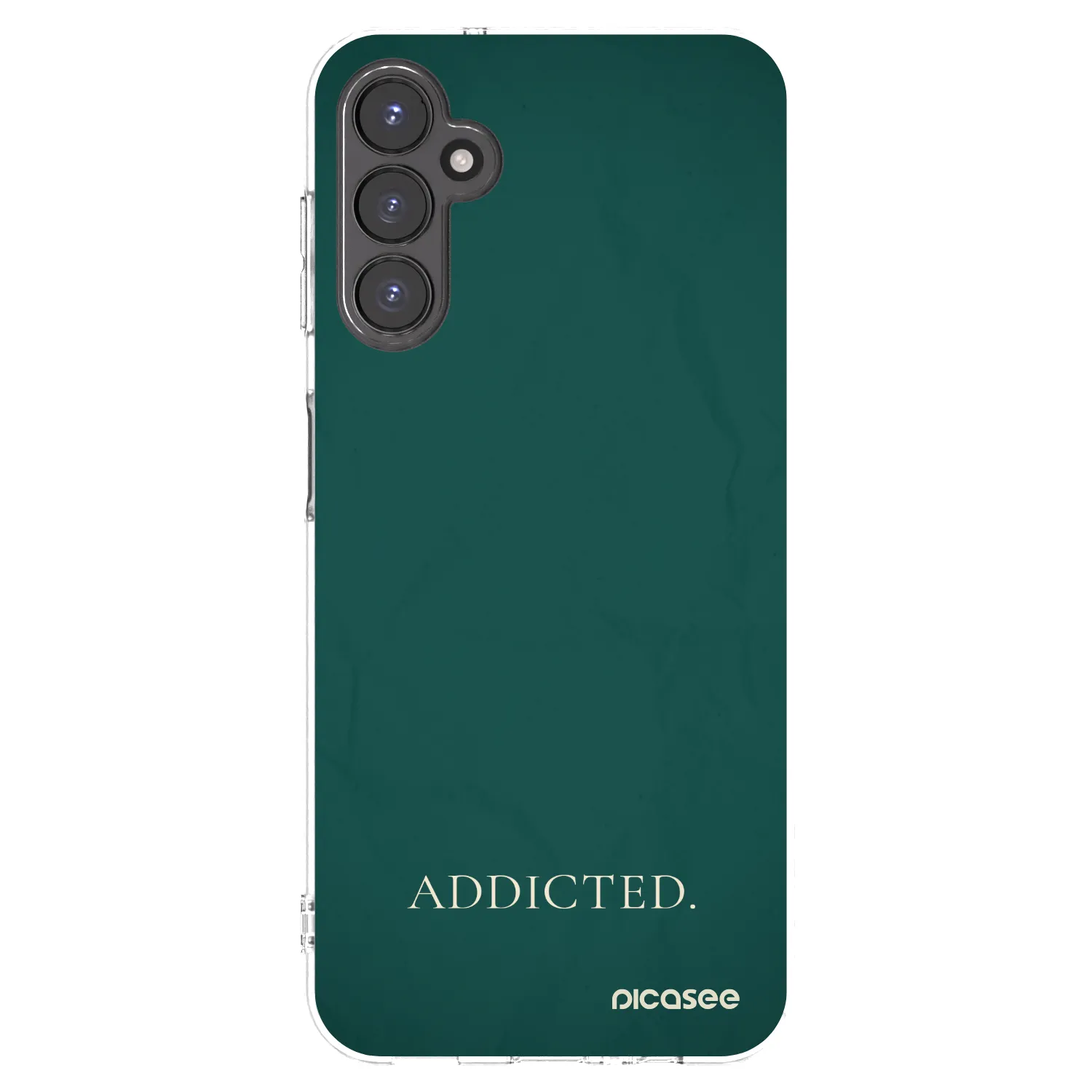 Picasee silikonowe przeźroczyste etui na Samsung Galaxy A14 5G A146P - Addicted