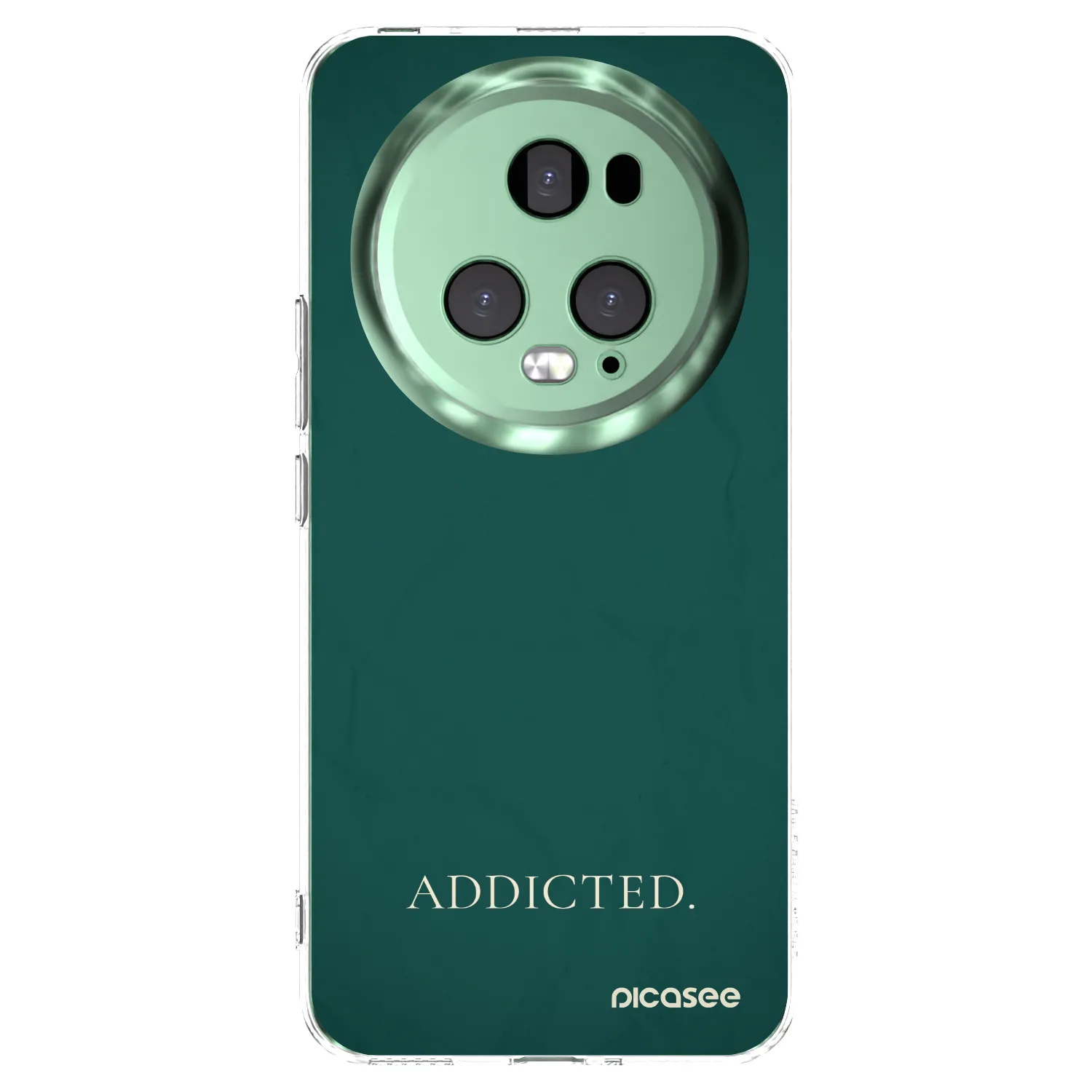 Picasee silikonowe przeźroczyste etui na Honor Magic5 Pro - Addicted
