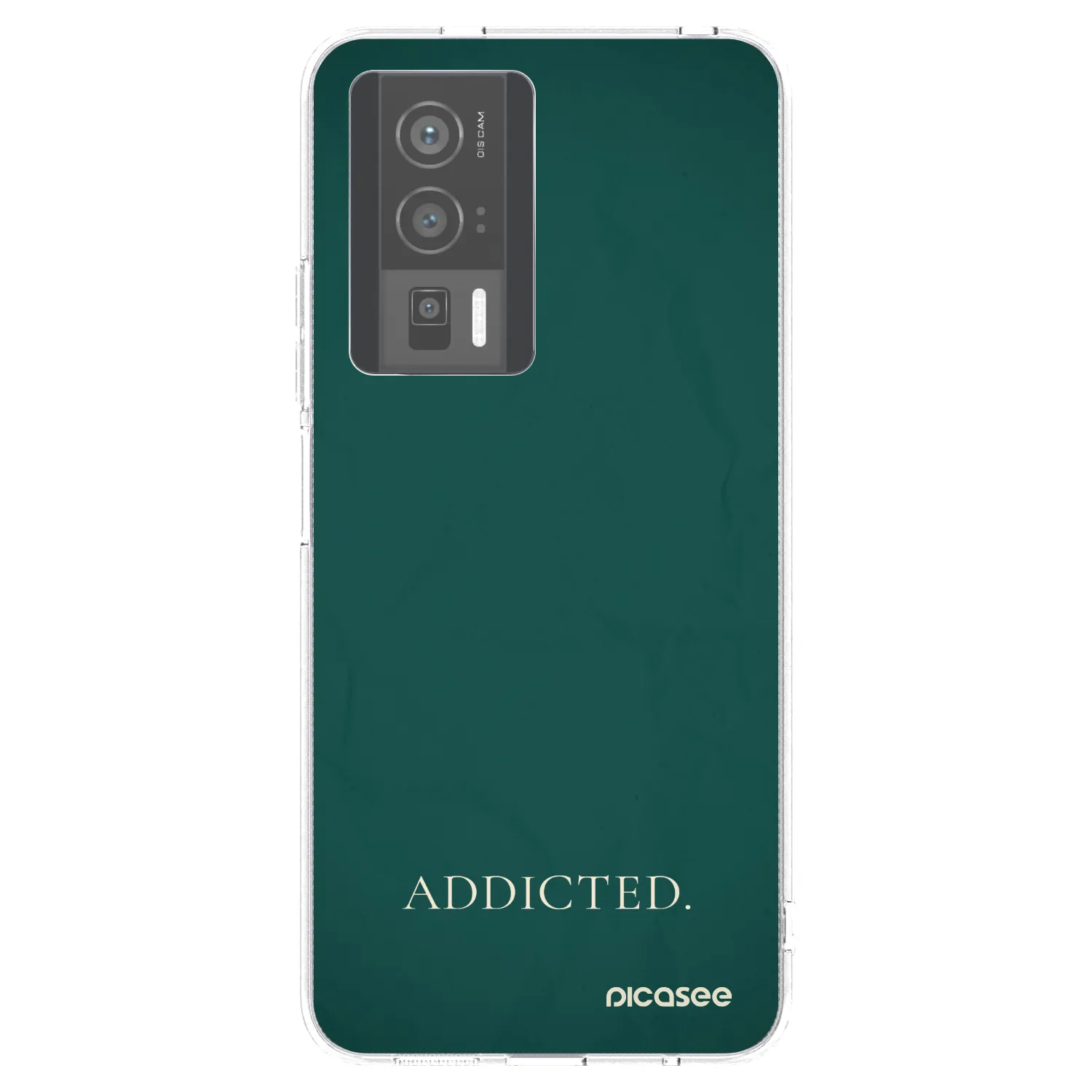 Picasee silikonowe przeźroczyste etui na Xiaomi Poco F5 Pro 5G - Addicted