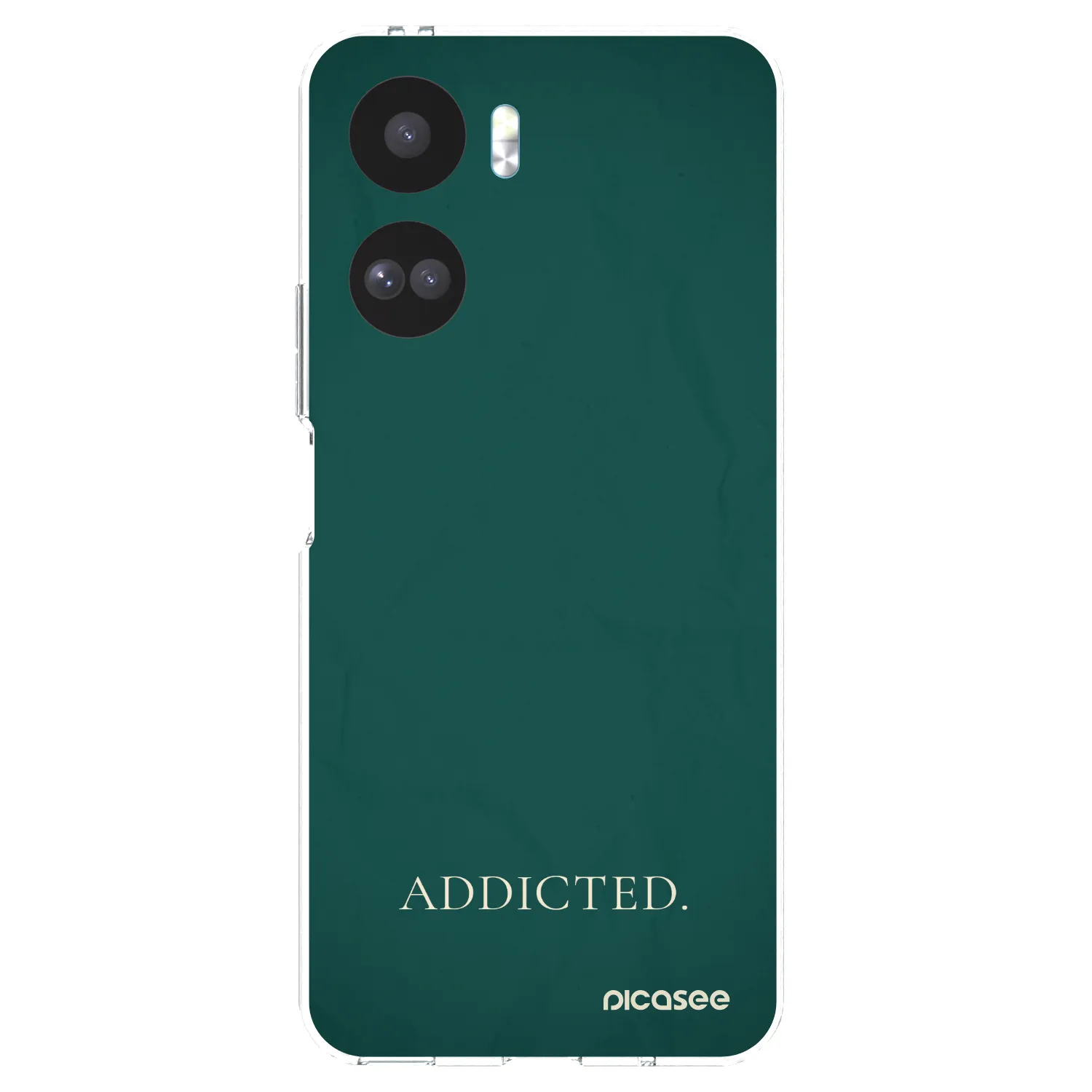 Picasee silikonowe przeźroczyste etui na Honor 90 Lite 5G - Addicted