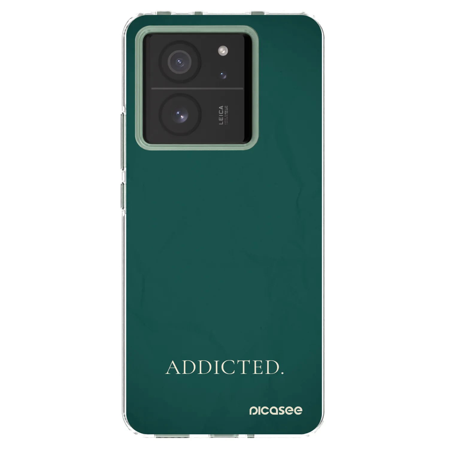 Picasee silikonowe przeźroczyste etui na Xiaomi 13T Pro - Addicted