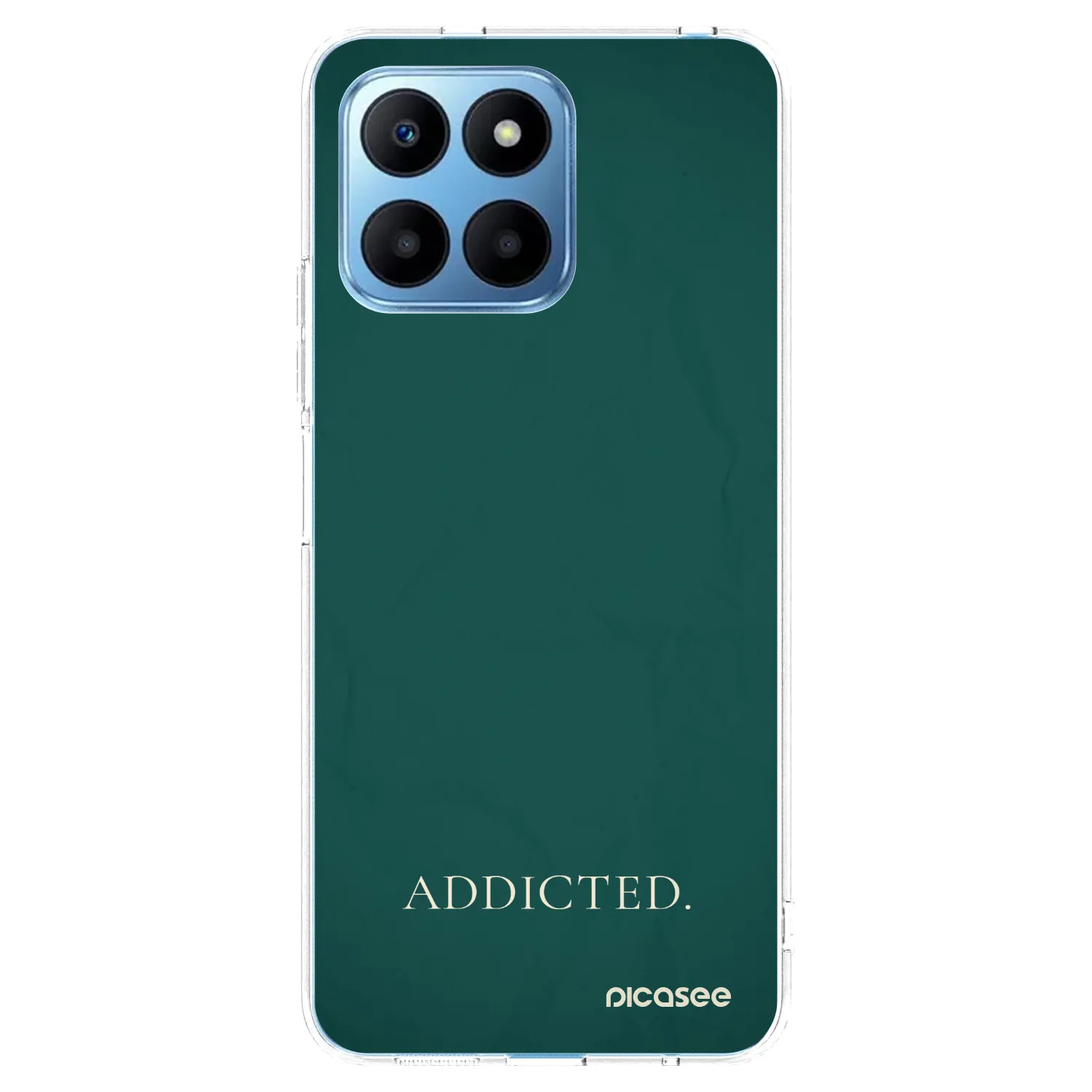 Picasee silikonowe przeźroczyste etui na Honor 70 Lite - Addicted