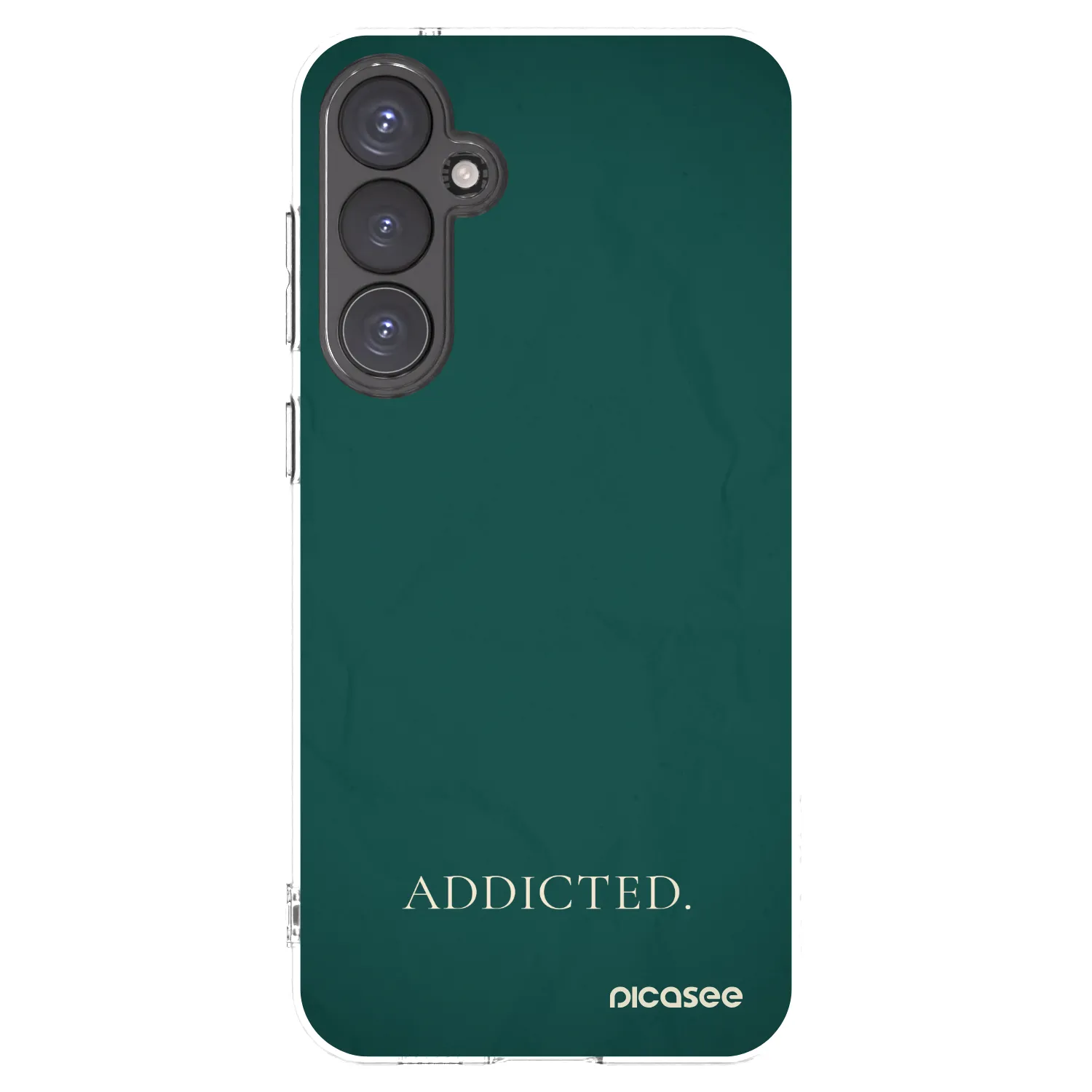 Picasee silikonowe przeźroczyste etui na Samsung Galaxy S23 FE S711B - Addicted