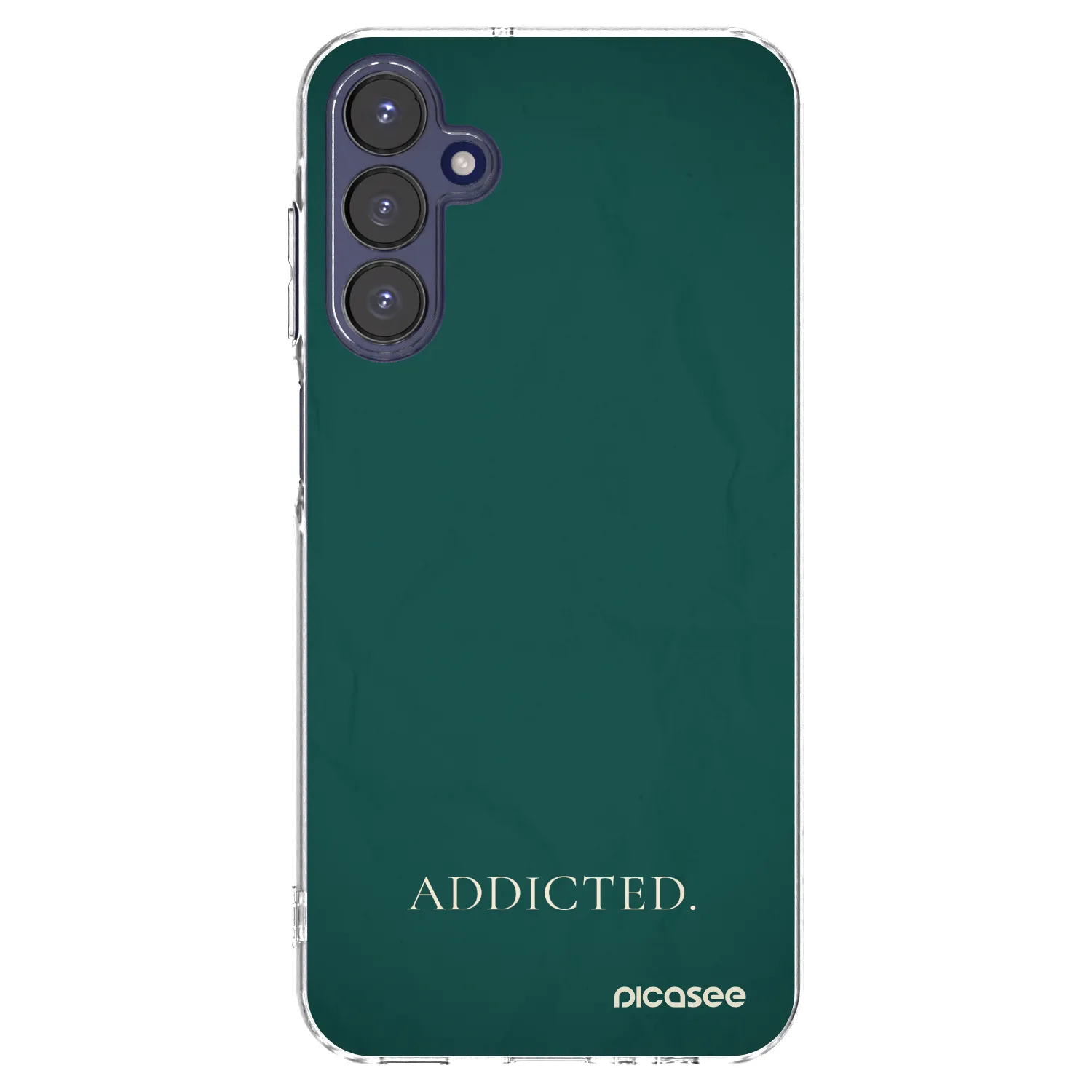 Picasee silikonowe przeźroczyste etui na Samsung Galaxy A15 A155F 4G - Addicted