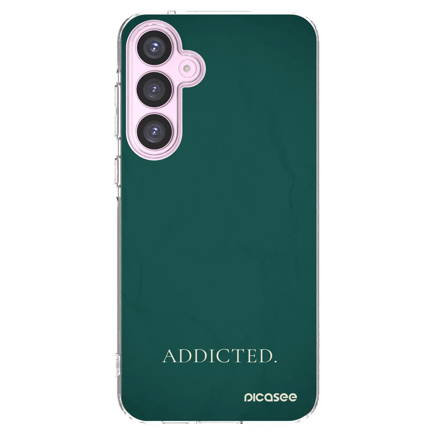 Picasee silikonowe przeźroczyste etui na Samsung Galaxy A55 5G A556B - Addicted