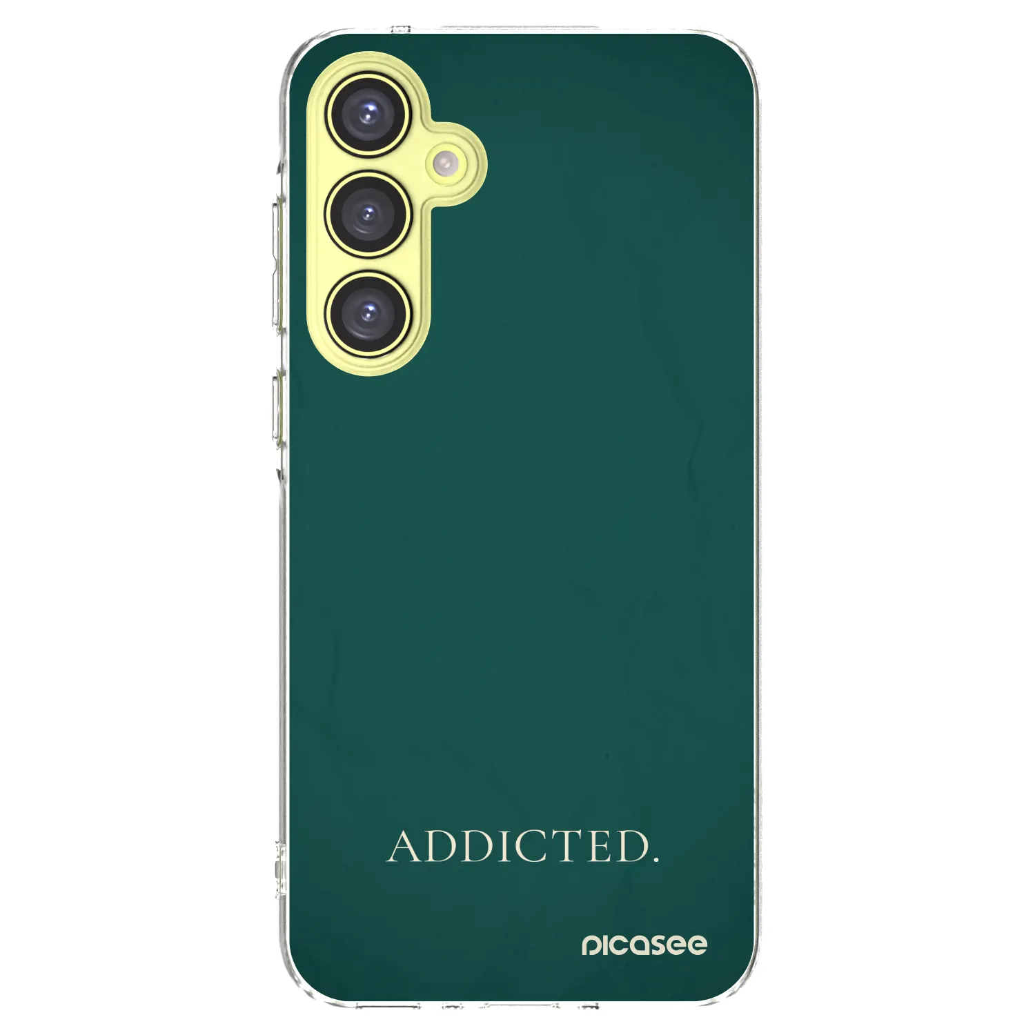 Picasee silikonowe przeźroczyste etui na Samsung Galaxy A35 5G A356B - Addicted