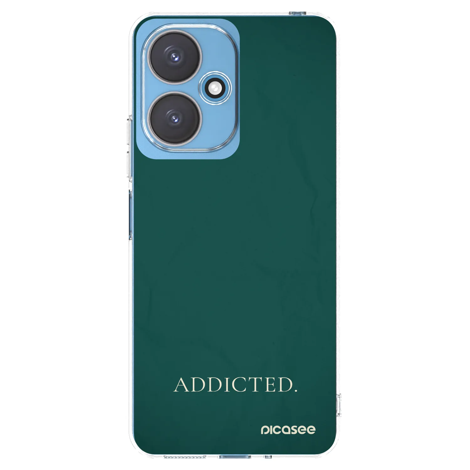 Picasee silikonowe przeźroczyste etui na Xiaomi Redmi 13C 5G - Addicted