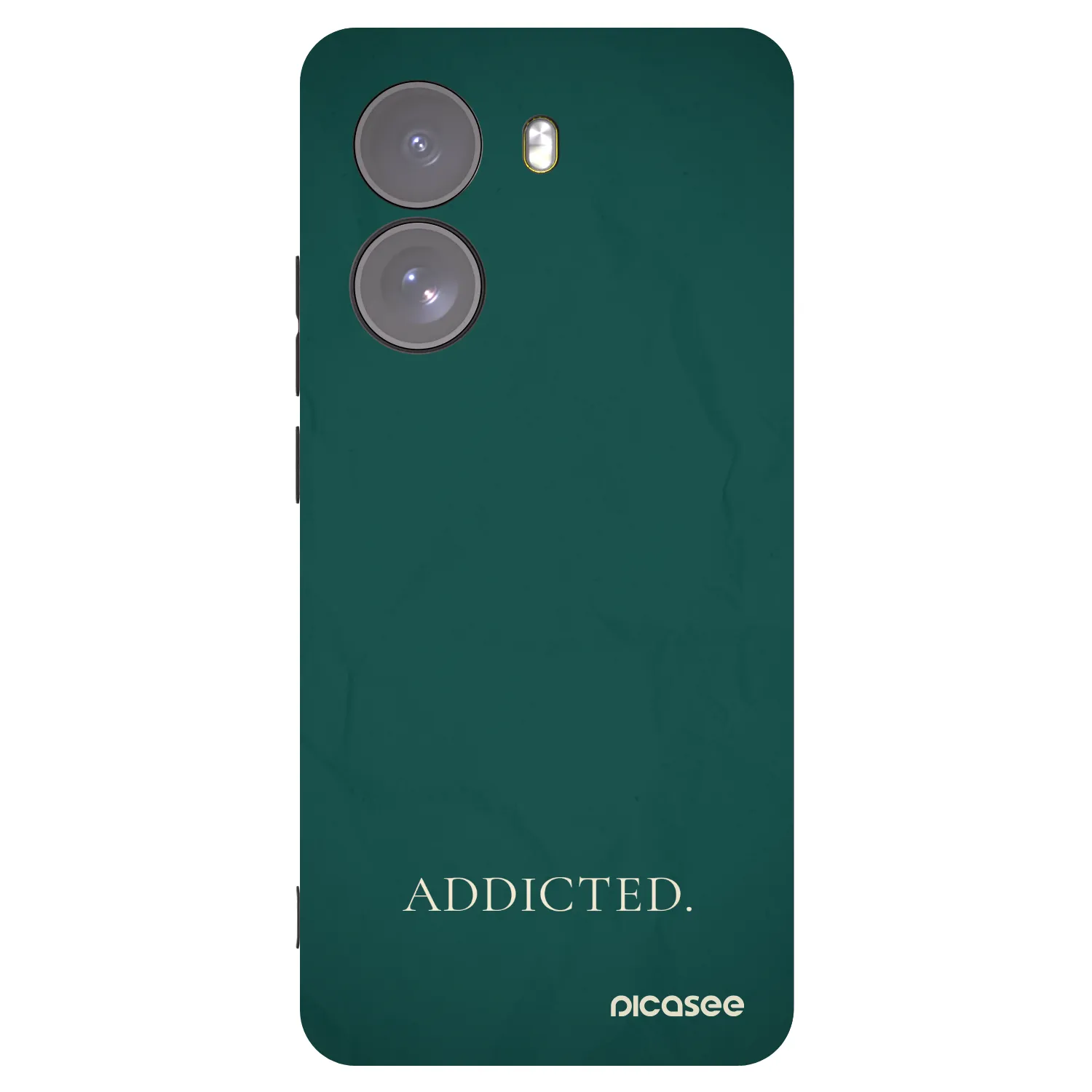 Picasee silikonowe czarne etui na Xiaomi Poco X7 - Addicted