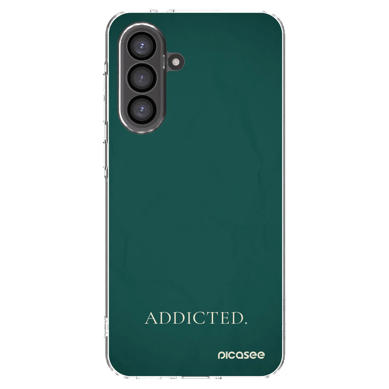Picasee silikonowe przeźroczyste etui na Samsung Galaxy A56 5G A566B - Addicted