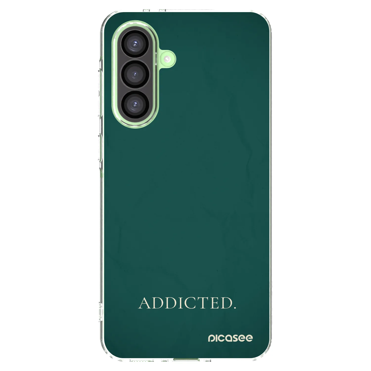 Picasee silikonowe przeźroczyste etui na Samsung Galaxy A26 5G A266B - Addicted