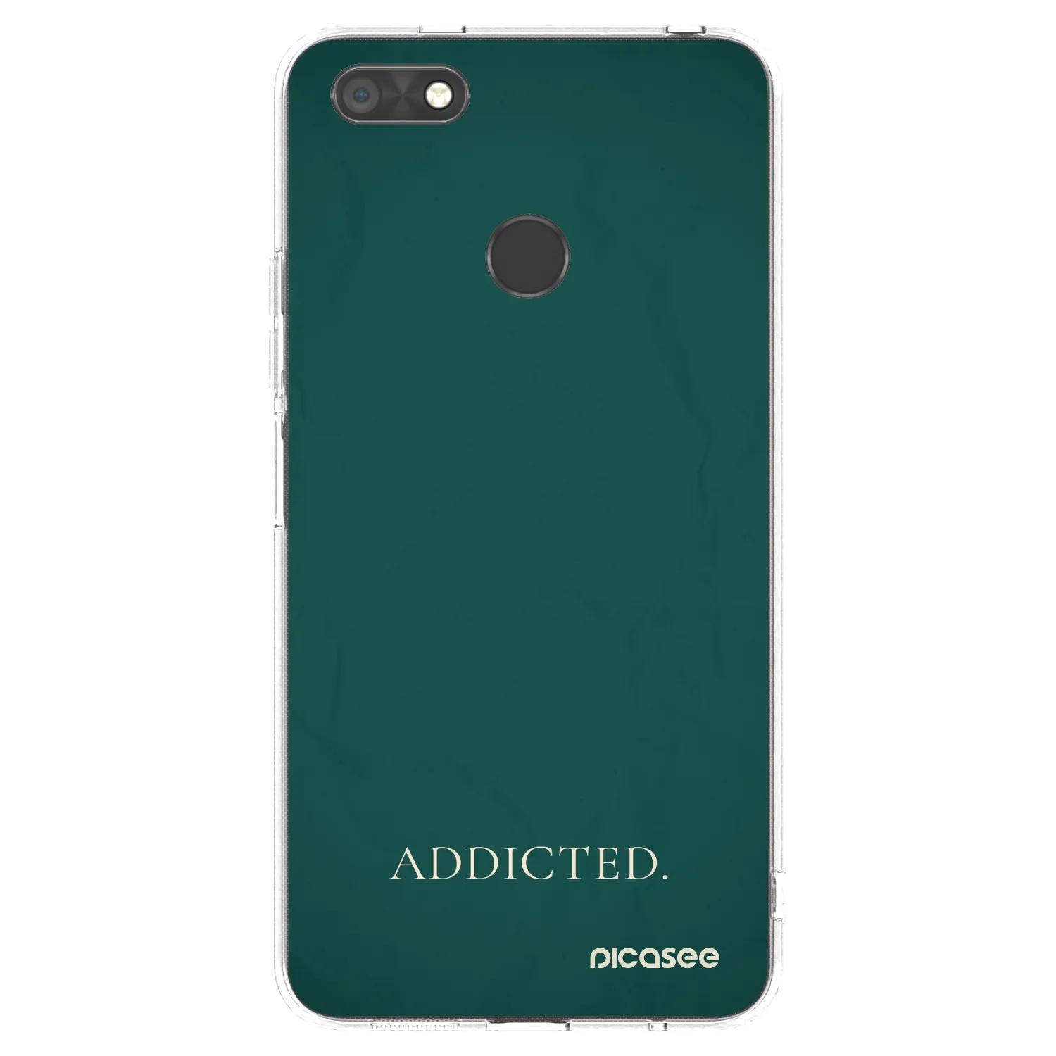 Picasee silikonowe przeźroczyste etui na Huawei P9 Lite Mini - Addicted