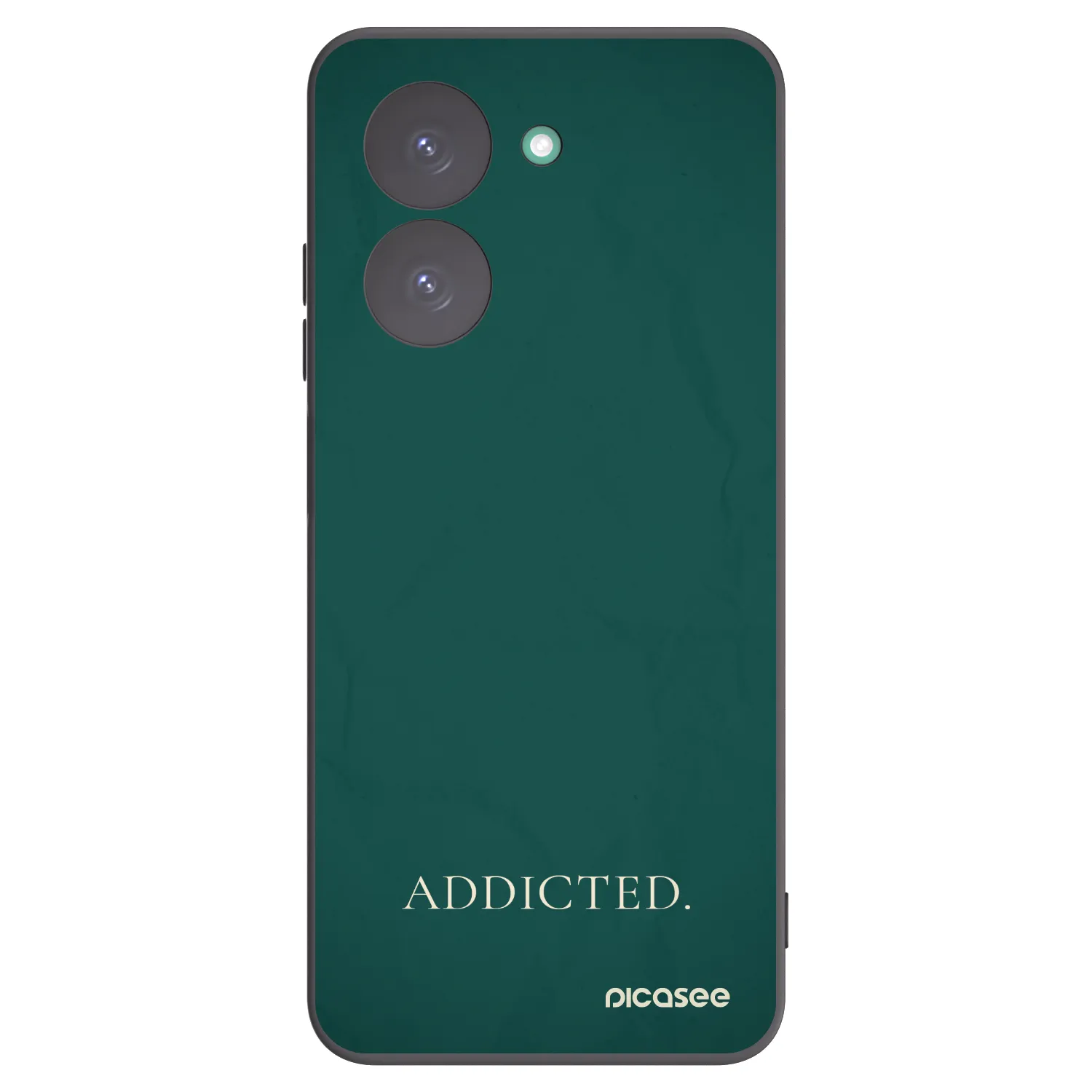 Picasee silikonowe czarne etui na Xiaomi Redmi A5 - Addicted