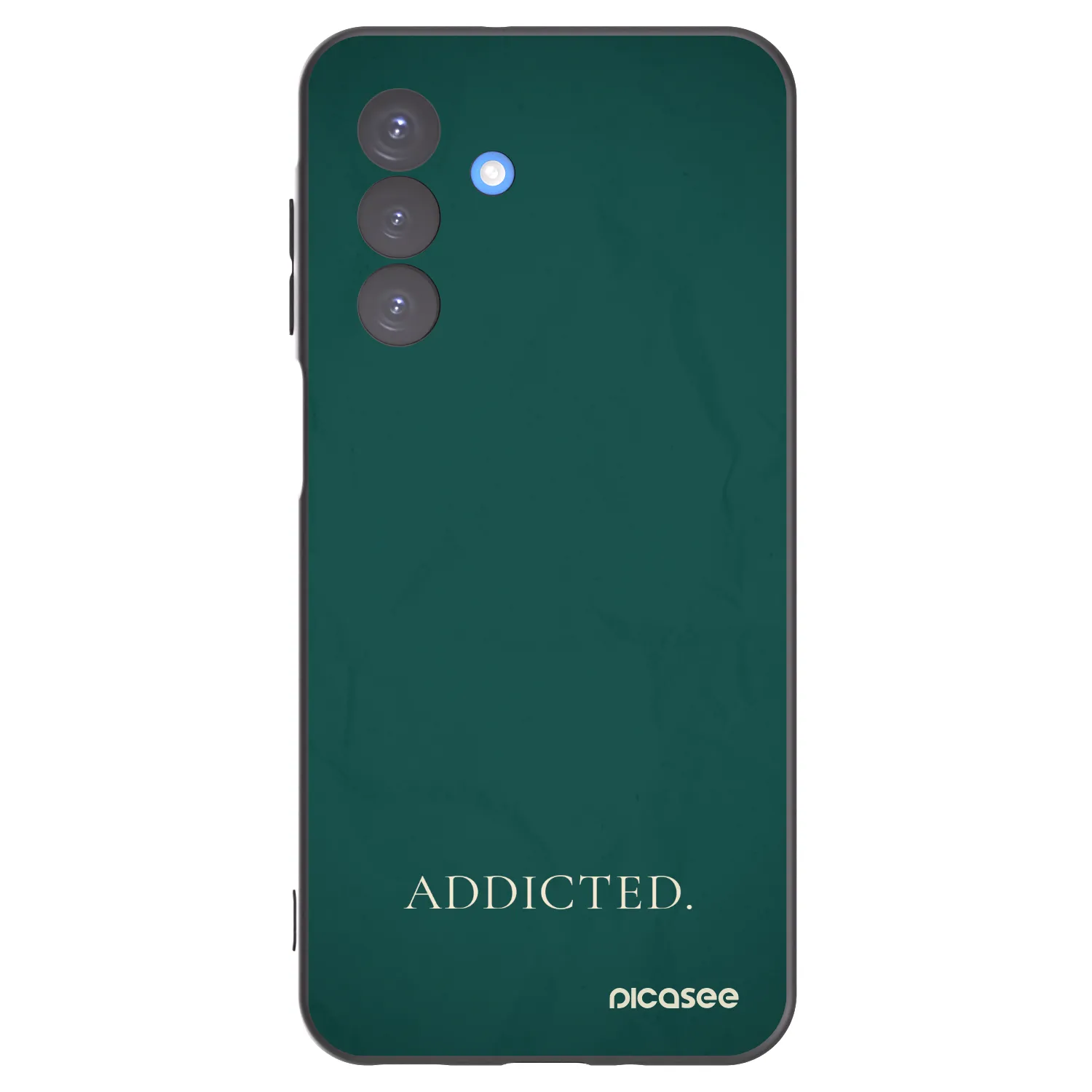 Picasee silikonowe czarne etui na Samsung Galaxy A17 5G - Addicted