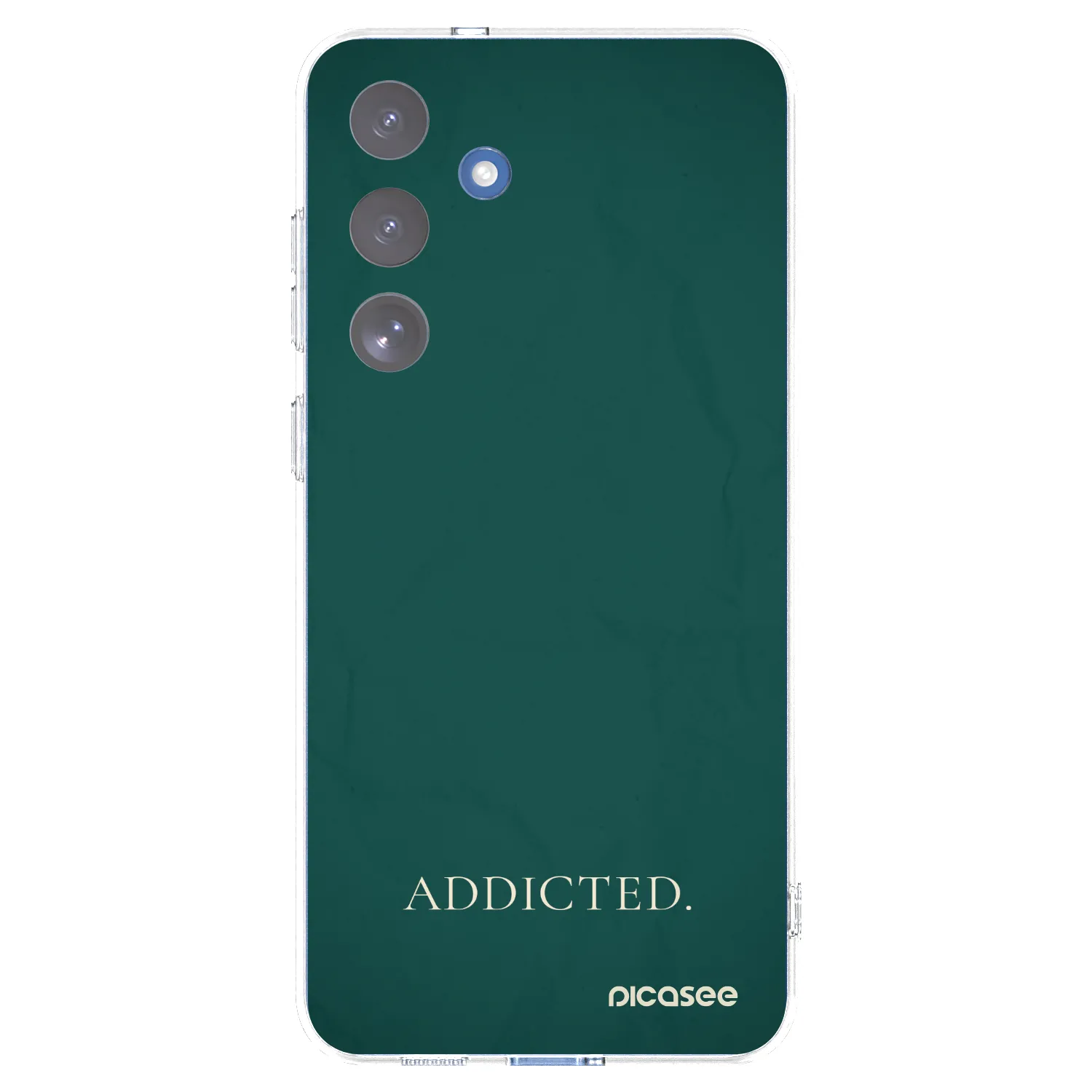Picasee silikonowe przeźroczyste etui na Samsung Galaxy S25 FE 5G - Addicted