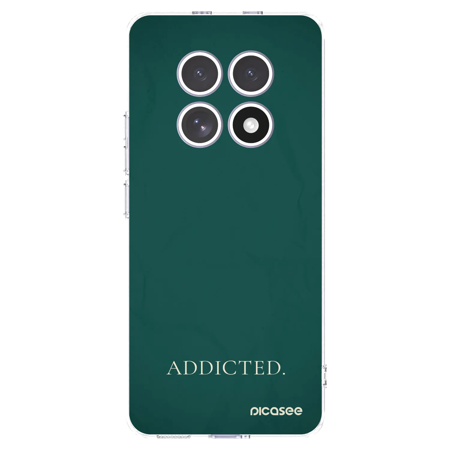 Picasee silikonowe przeźroczyste etui na Xiaomi Redmi Note 15 4G - Addicted