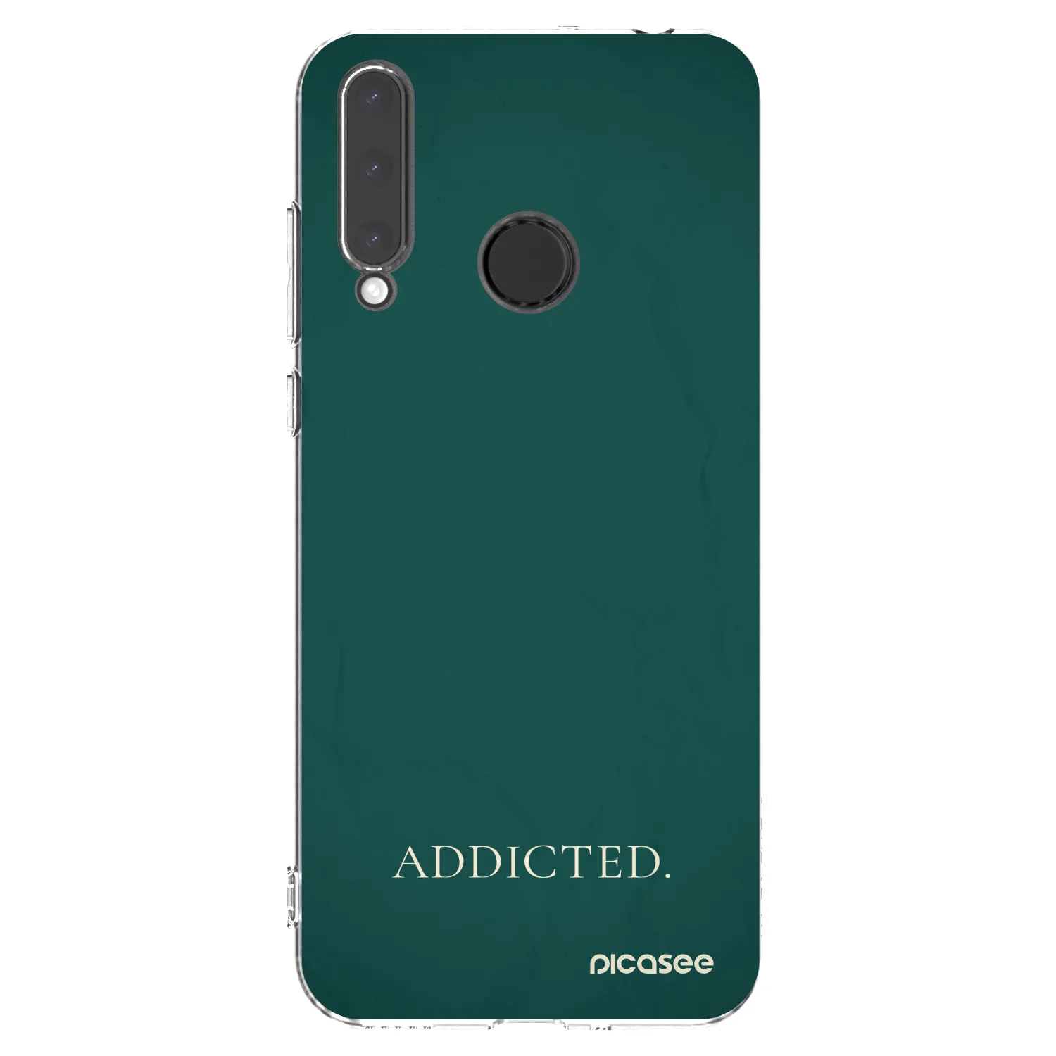 Picasee silikonowe przeźroczyste etui na Honor 20 Lite - Addicted