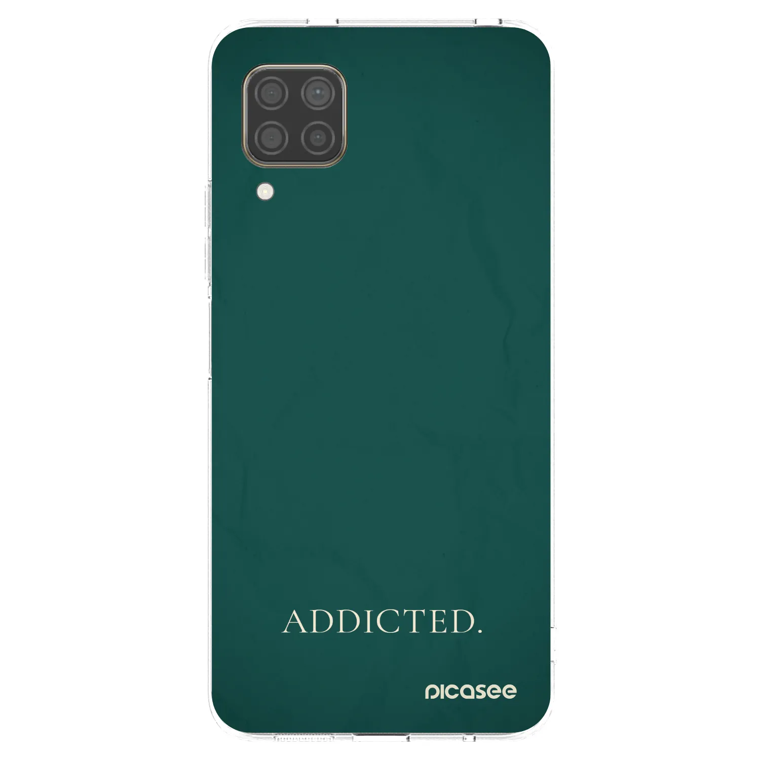 Picasee silikonowe przeźroczyste etui na Huawei P40 Lite - Addicted