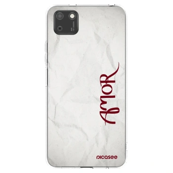 Picasee silikonowe przeźroczyste etui na Huawei Y5P - Amor