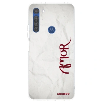 Etui na Motorola Moto G8 - Amor