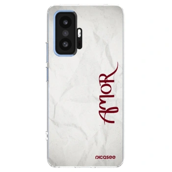 Picasee silikonowe przeźroczyste etui na Xiaomi 11T - Amor