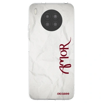 Picasee silikonowe przeźroczyste etui na Huawei Nova 8i - Amor