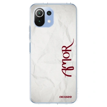 Picasee silikonowe przeźroczyste etui na Xiaomi 11 Lite 5G NE - Amor