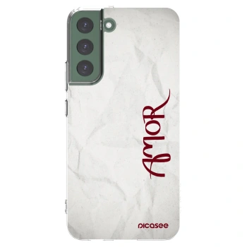 Picasee silikonowe przeźroczyste etui na Samsung Galaxy S22+ 5G - Amor