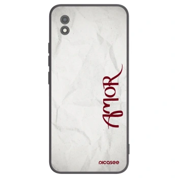 Picasee silikonowe czarne etui na Realme C11 (2021) - Amor