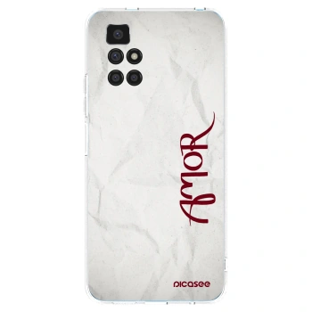 Picasee silikonowe przeźroczyste etui na Xiaomi Redmi 10 (2022) - Amor