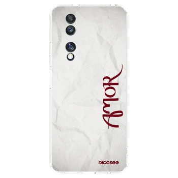 Picasee silikonowe przeźroczyste etui na Honor 70 - Amor